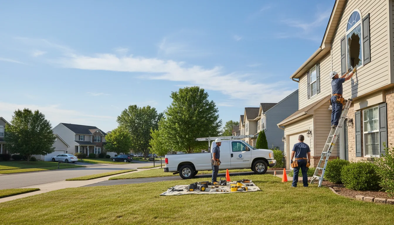 Expert window installer providing residential service in Potts Camp, MS
